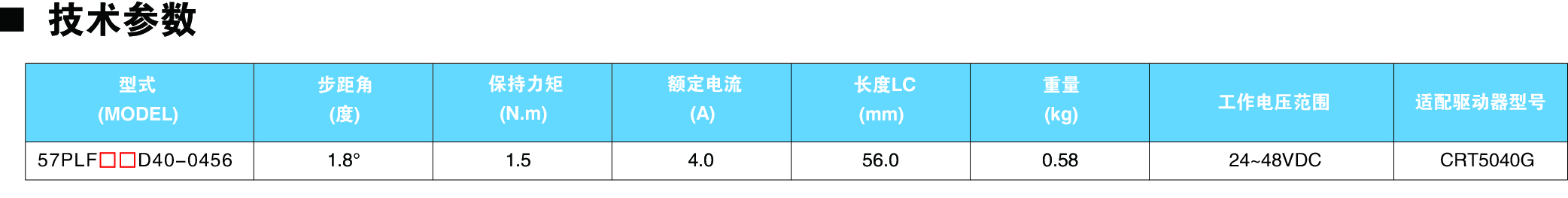 57PLFXX D40-0456减速电机参数图.jpg